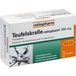 Teufelskralle-ratiopharm 200db.tabletta