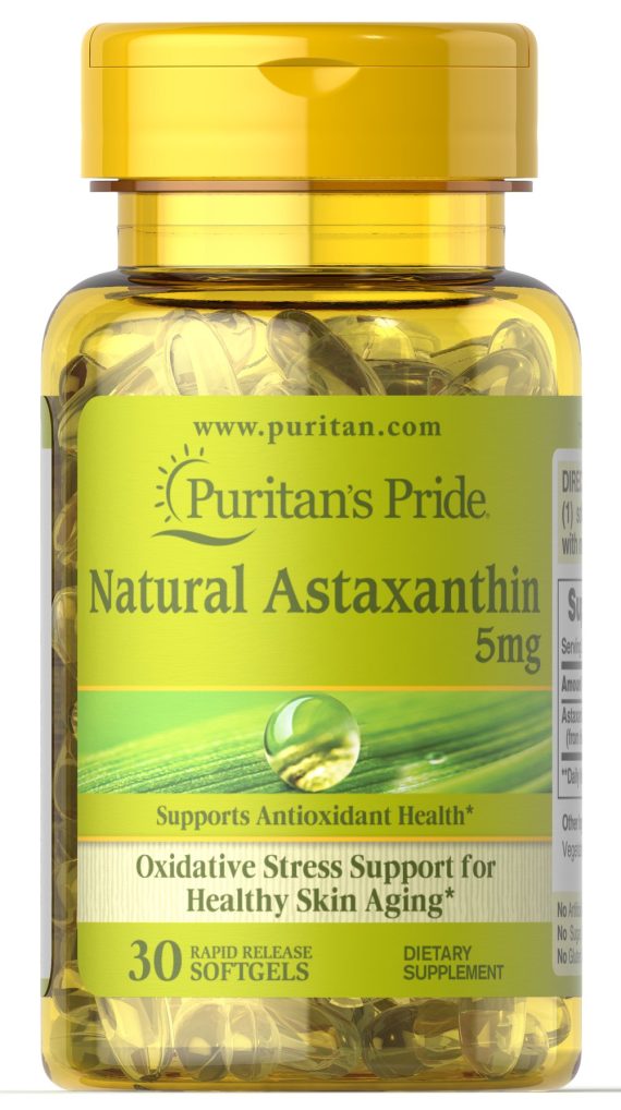 Természetes Astaxanthin 5 mg. 30db
