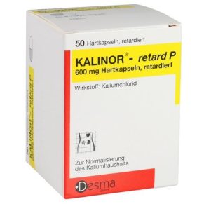 Kalinor Retard P 600 mg-os kapszula 100 db. (kálium)