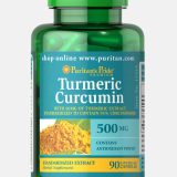 Turmeric Curcumin 500mg. 180db